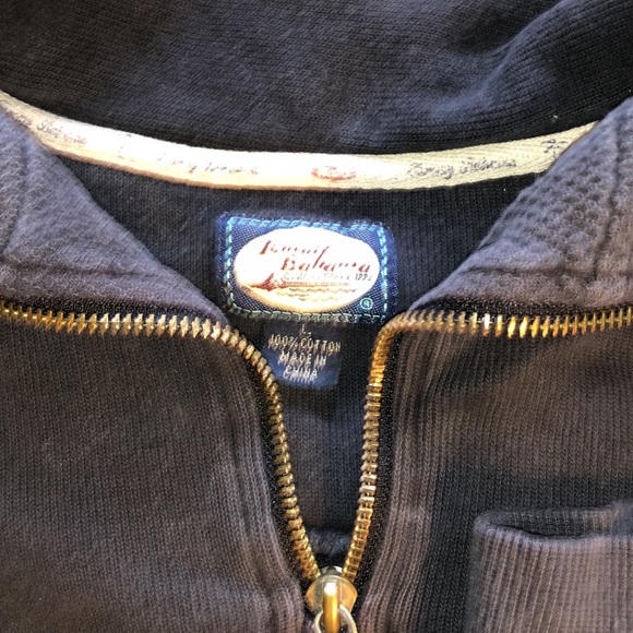 Tommy Bahama Challenge Quarter Zip Jacket Large - Picture 3 of 3